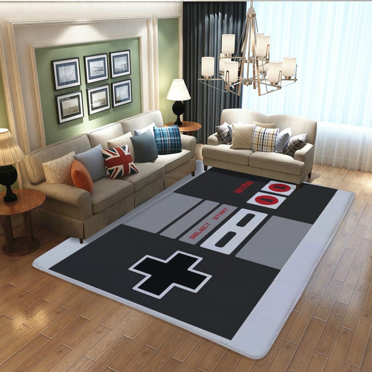 Alfombra Vintage con Diseño de - Retro Gaming Quotes reseña y precio
