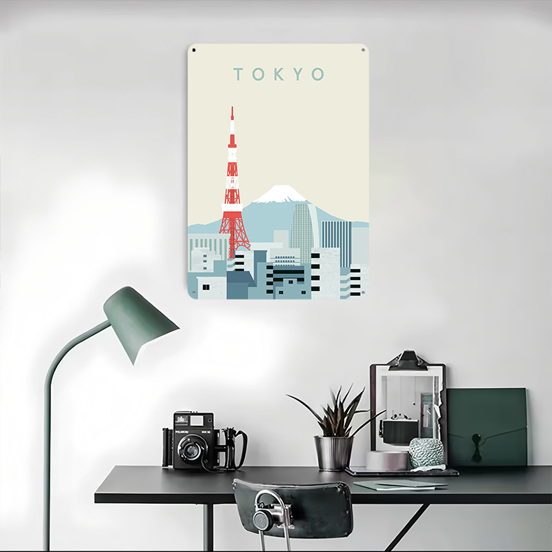 Póster de Tokio Retro, Letrero - Retro Gaming At Home reseña y precio