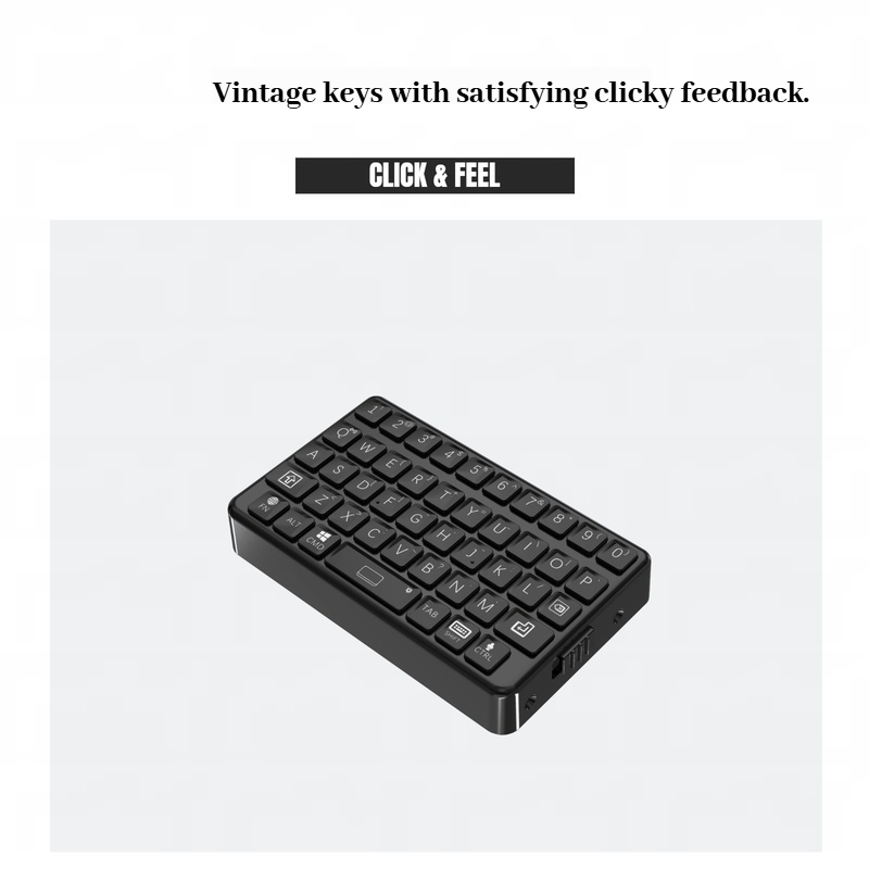 Exknight-Mini teclado táctil R - Retro Gaming Universe reseña y precio