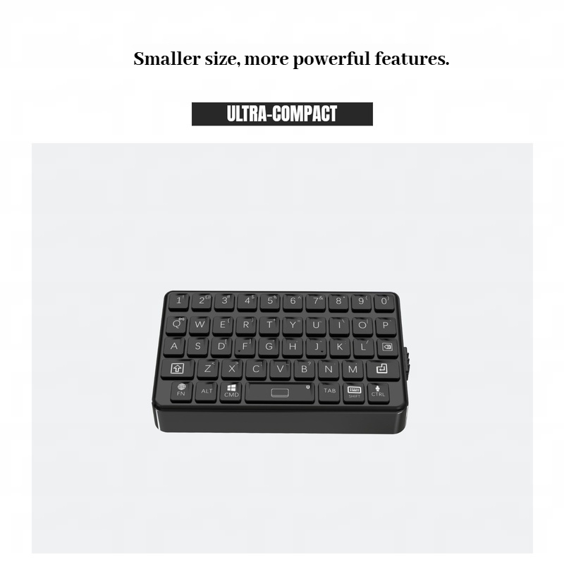 Exknight-Mini teclado táctil R - Retro Gaming Universe reseña y precio