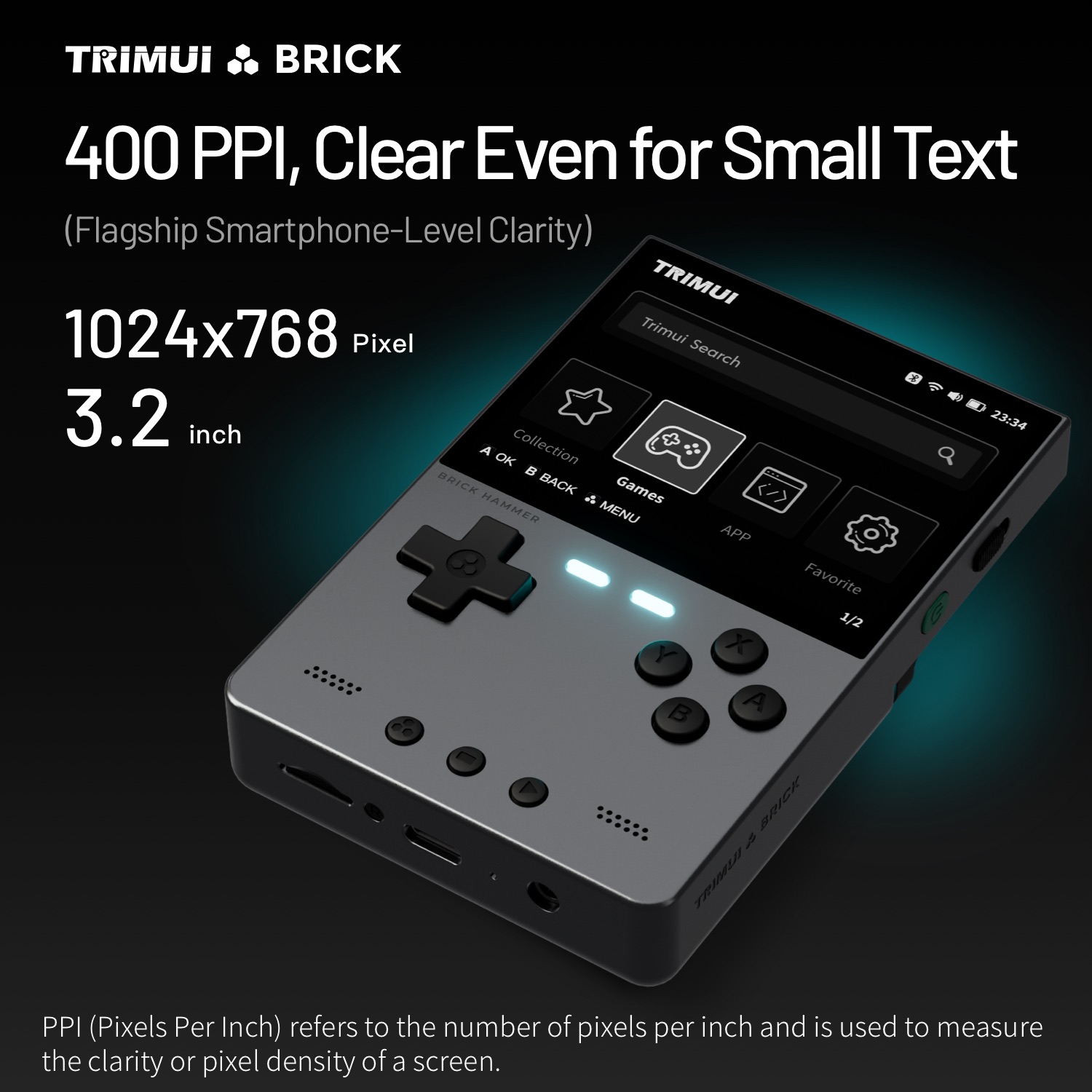 TRIMUI BRICK HAMMER-consola de - Retro Gaming Mobile reseña y precio