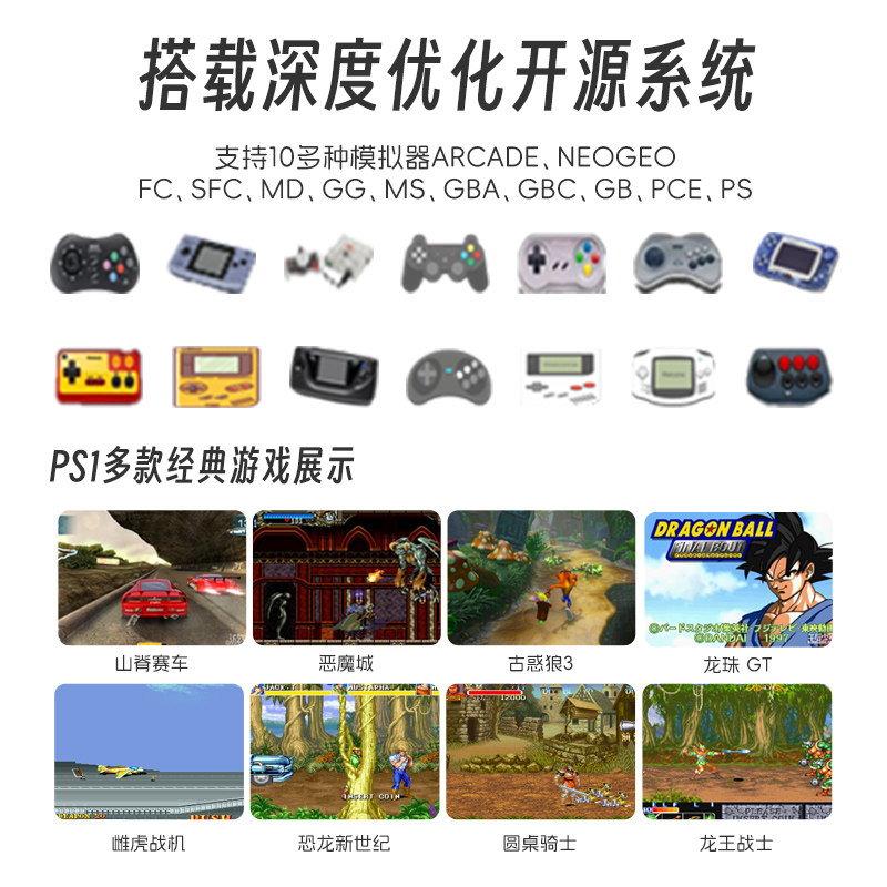 Consola de Juegos Portátil TRI - Retro Gaming Power Bank reseña y precio