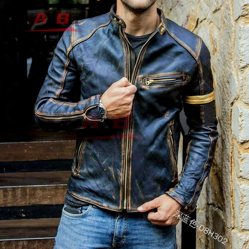 Chaqueta de Cuero Retro para M - Retro Gaming Jacket reseña y precio