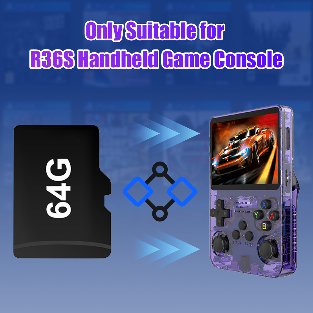 Tarjeta TF de juego de 64G par - Retro Gaming Qss reseña y precio