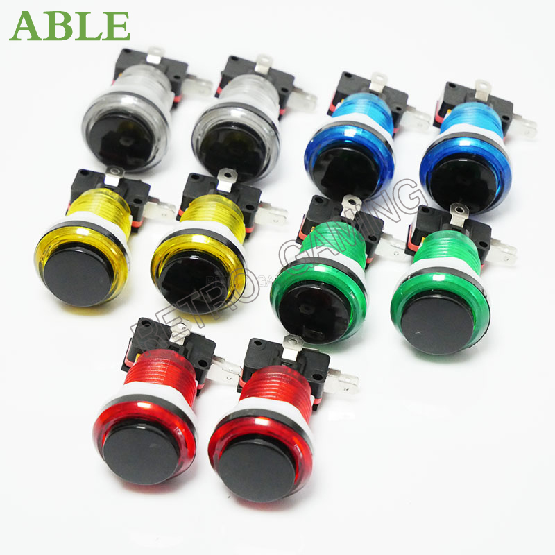 12 Uds. Botón pulsador LED Arc - Retro Gaming Shop reseña y precio
