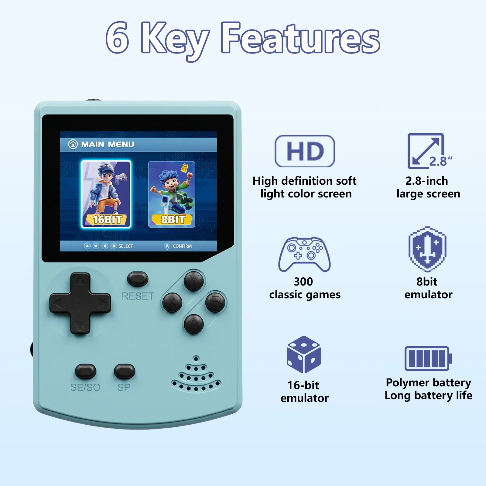 Consola de juegos portátil GAM - Retro Gaming Power Bank reseña y precio