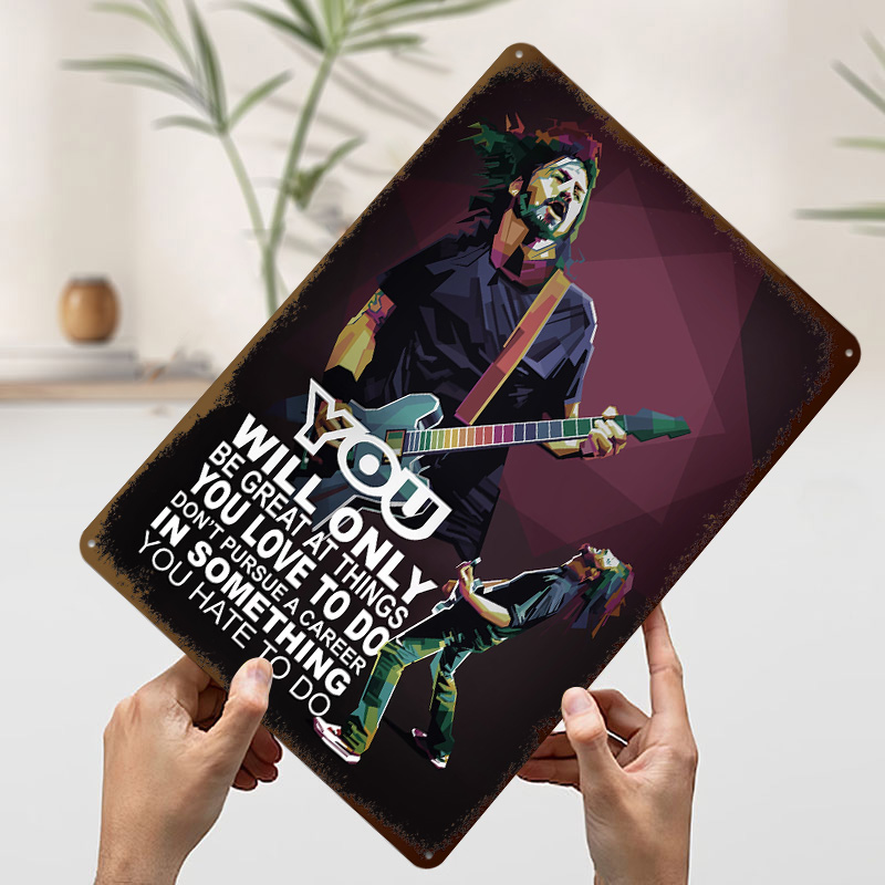 Póster de Metal con Frases de  - Retro Gaming At Home reseña y precio