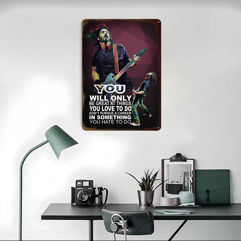 Póster de Metal con Frases de  - Retro Gaming At Home reseña y precio