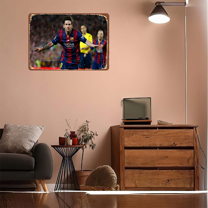Póster Impreso de Fútbol de Li - Retro Gaming At Home reseña y precio