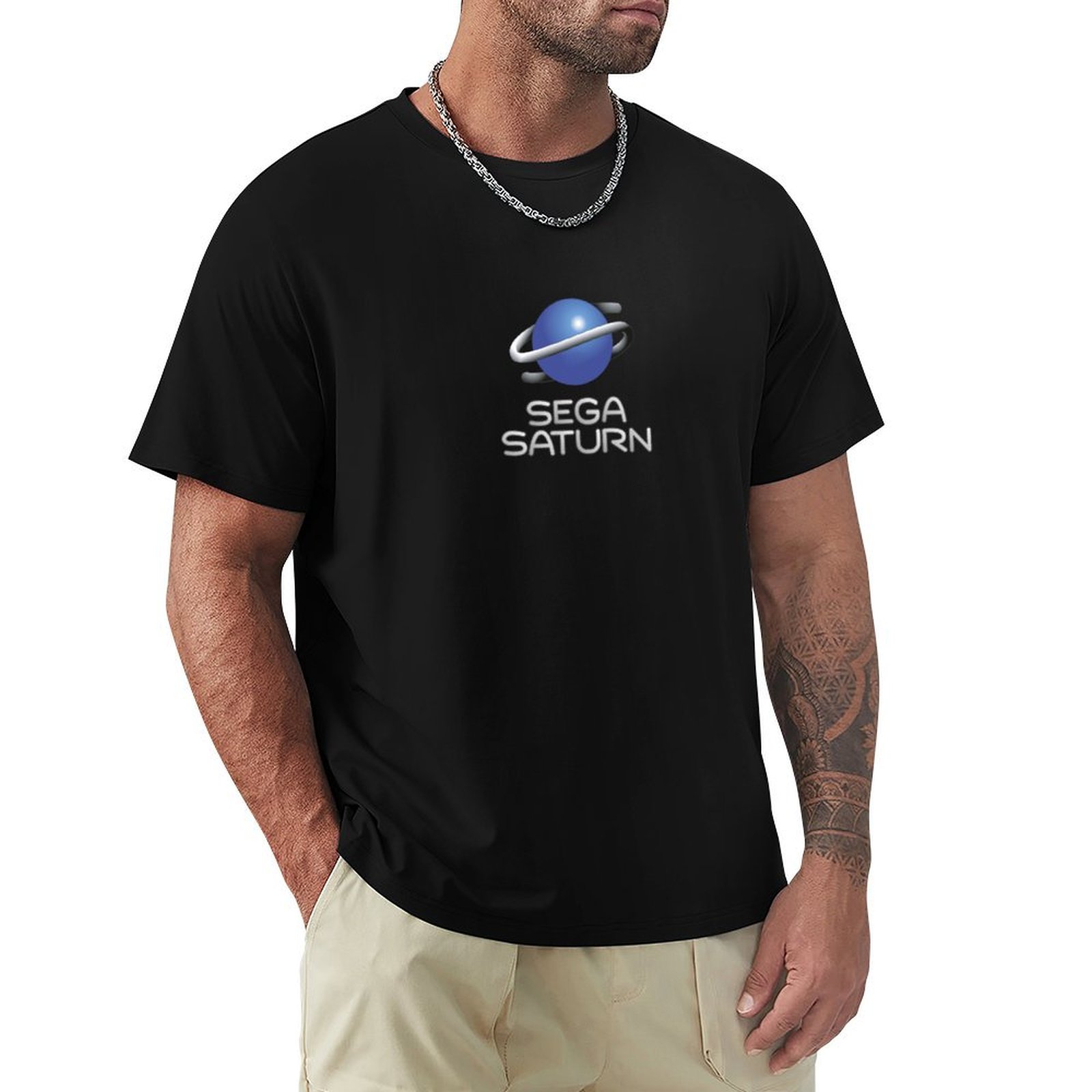 Sega Saturn Retro Video Game C - Retro Gaming Logo reseña y precio