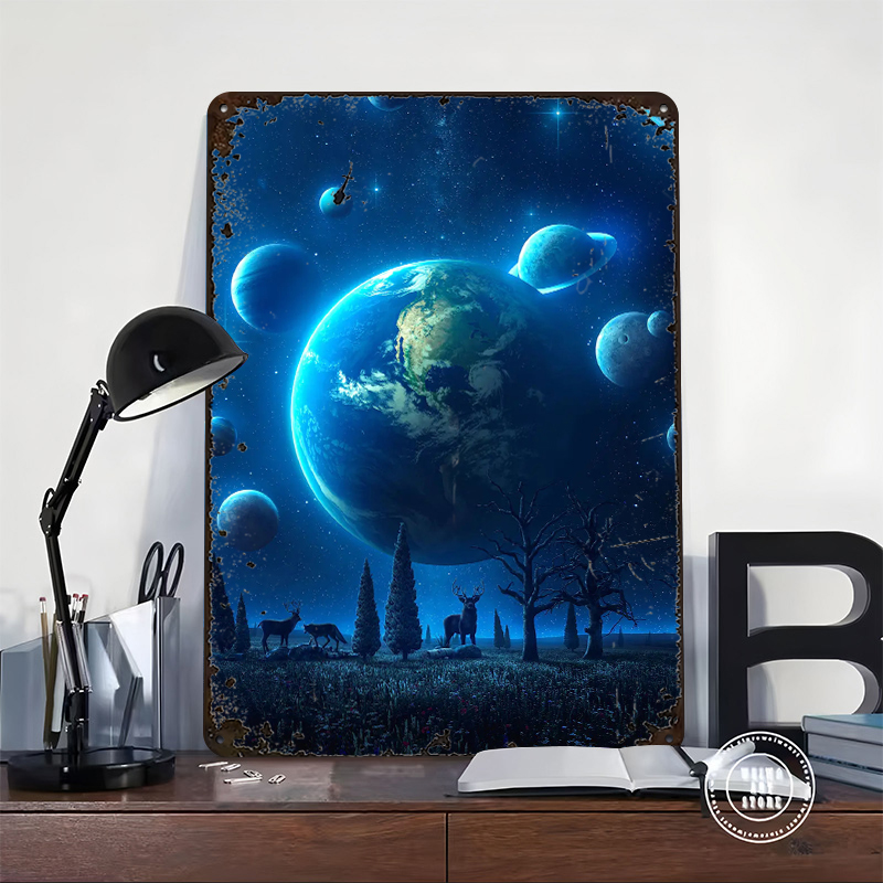 Letrero Metálico Vintage Perso - Retro Gaming Universe reseña y precio