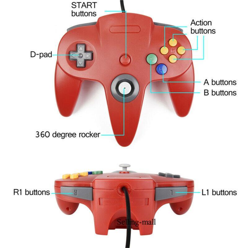 Controlador N64 clásico USB co - Retro Gaming Table reseña y precio