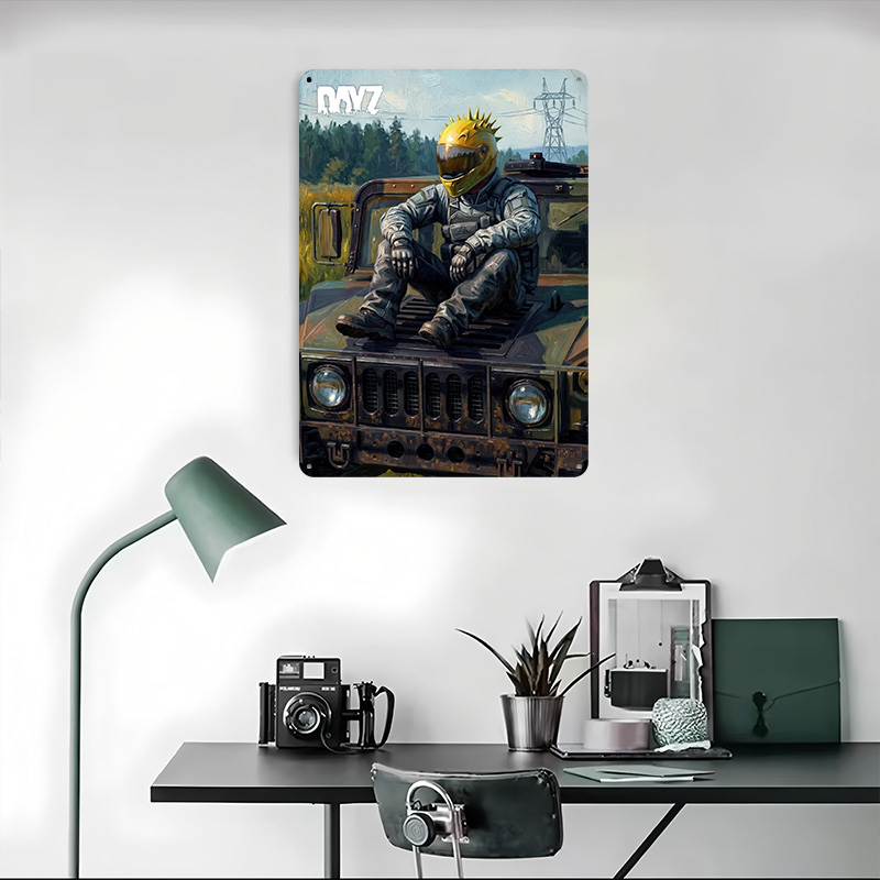 Póster Metálico 3D de DayZ Sur - Retro Gaming On reseña y precio