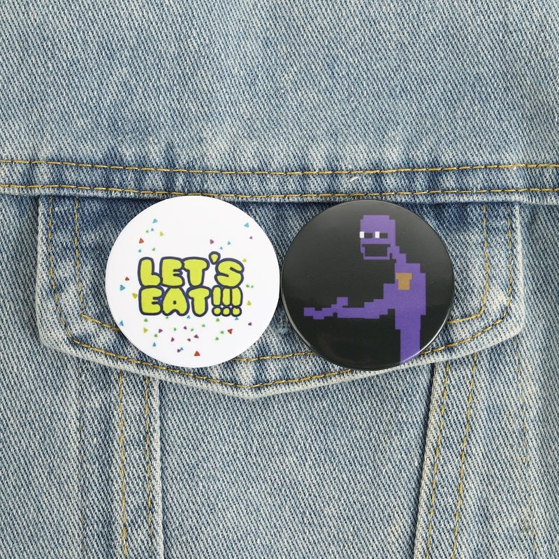 Pin de Personaje Morado del An - Retro Gaming Quotes reseña y precio
